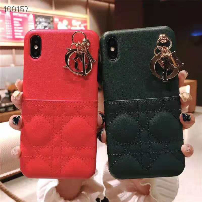 ディオール iphone xr/xs maxケース 個性 Diorアイフォンxs/xカバー カード入れ iphone 7/8plusケース ペア向け