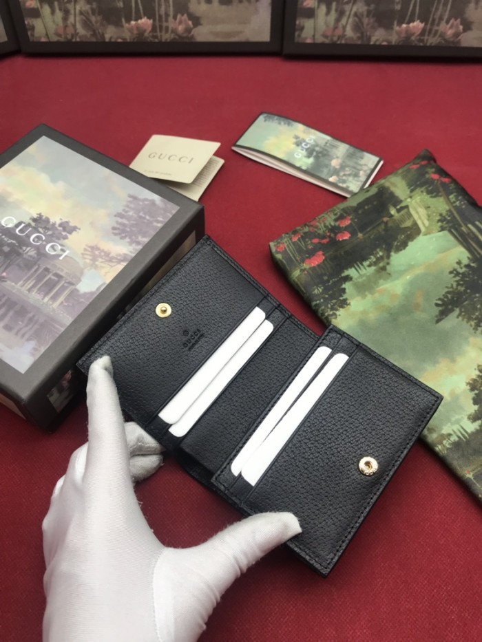 19SS美品 GUCCI グッチ 財布 名刺入れ コインケース 523155-1