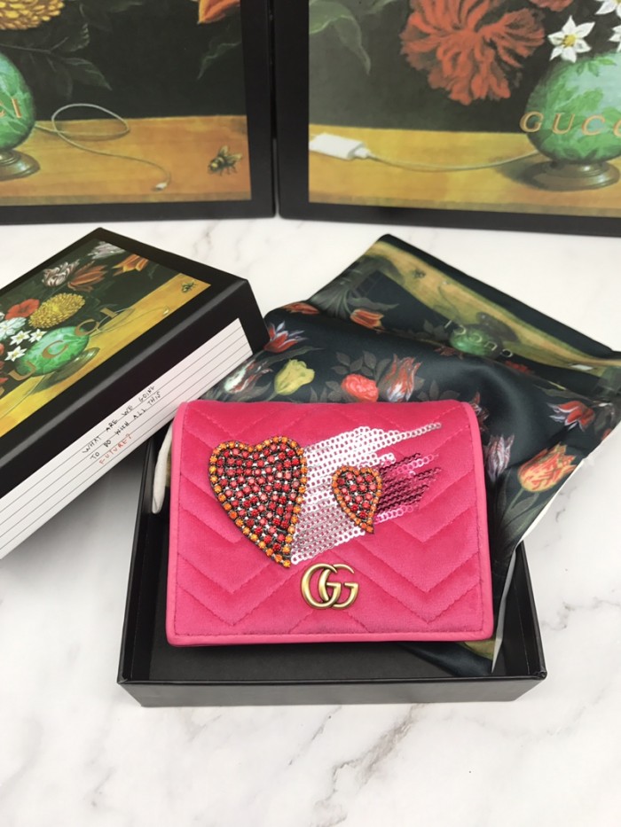 GUCCI グッチ 短財布 二つ折り財布 466492-2 人気秋冬新作