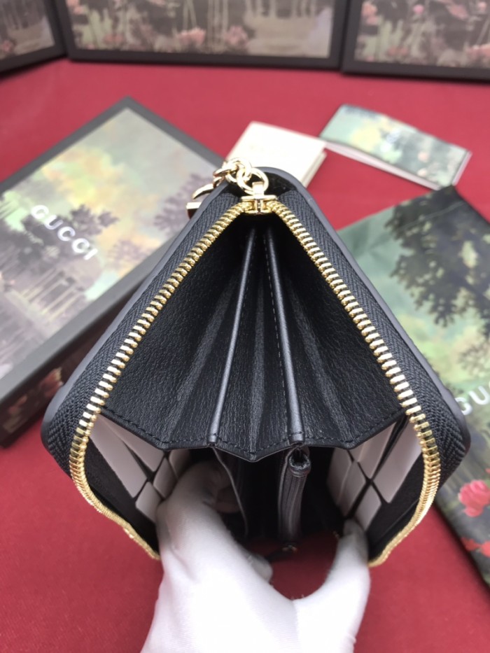 19SS美品 GUCCI グッチ 長財布 ラウンドファスナー式財布 523154-1