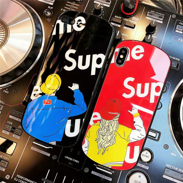 シュプリーム supreme iphone xs/xr/xsMax ケース 人気 iphone x/8/7plus カバー 潮流 個性 iphone テンアールカバー ファッション 男女兼用 激安新品
