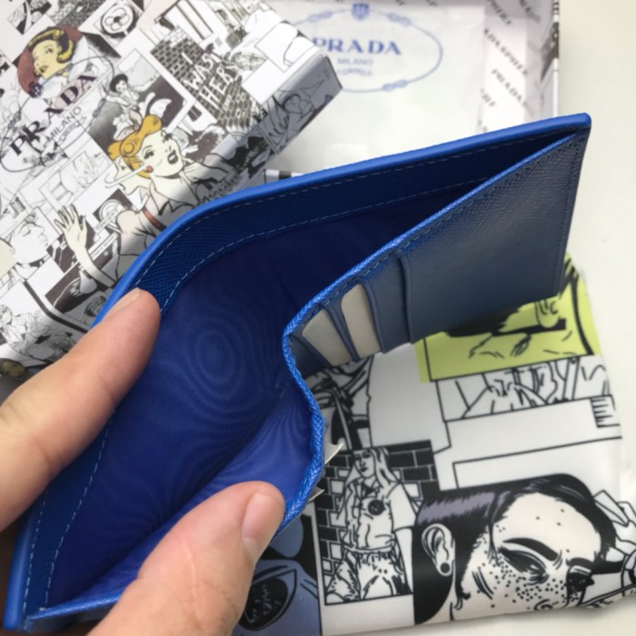 新作通販 PRADA/プラダ メンズ 短財布 二つ折り財布 2MO004-PA433