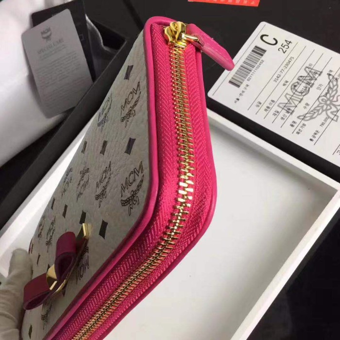 エムシーエム 超人気 ラウンドファスナー式財布 8084-MC518
