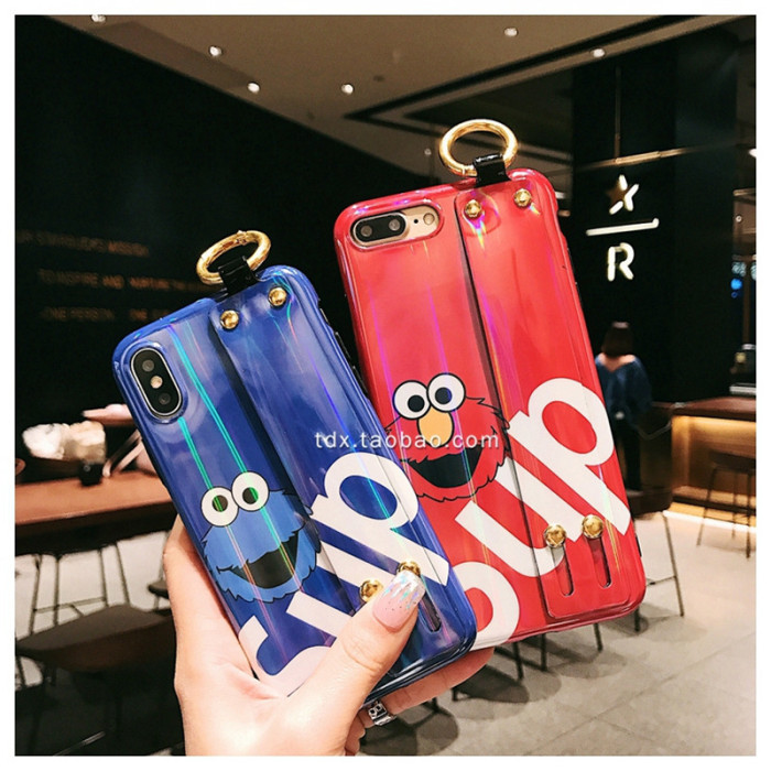 シュプリーム iphone xr/xs maxケース 可愛い supremeアイフォンxs/xカバー リング付け iphone 7/8plusケース 男女兼用