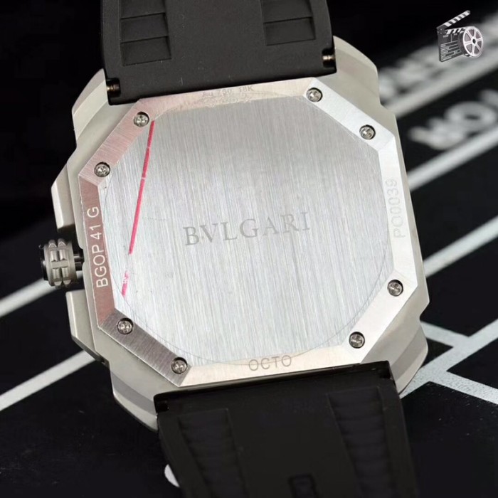 BVLGARI ブルガリ 腕時計 メンズ 42mm 精准6針 クロノグラフ BV-WD440-052