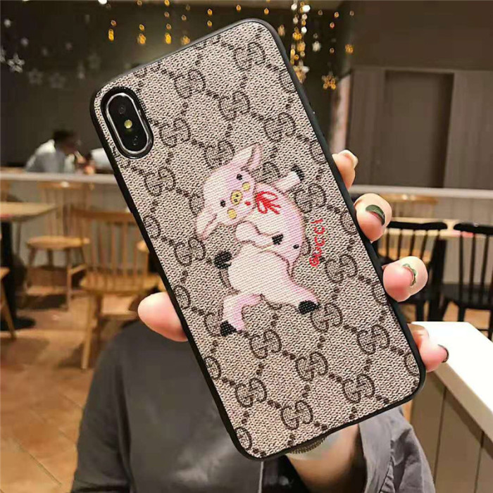 グッチ iphone xs/xs maxケース 豚年潮流設計 iphone xr/xケース お洒落 iphone 6/8/7 plusケース 可愛いジャケット ペアお勧め