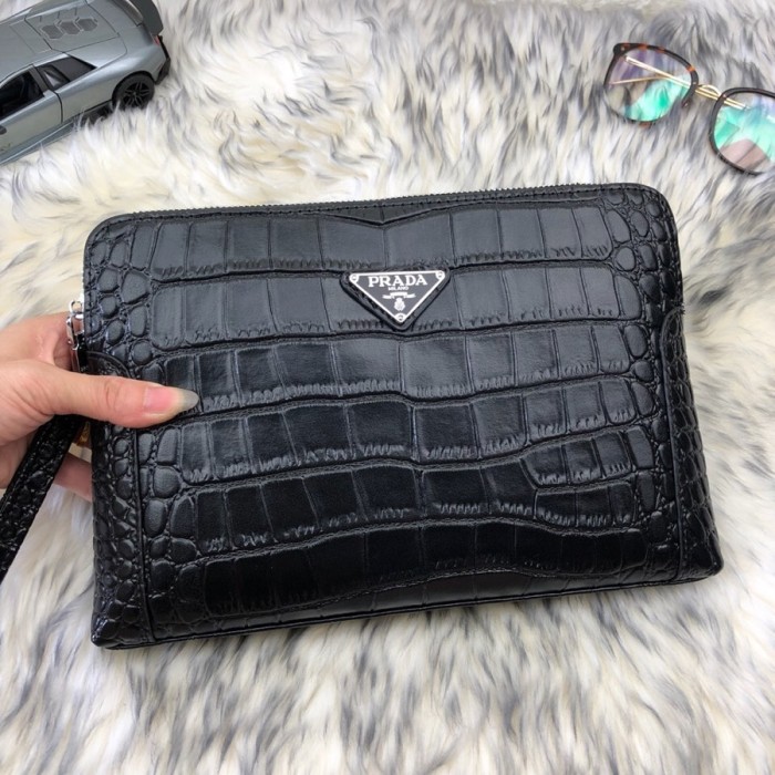 PRADA プラダ 人気商品激安 長財布 セカンドバッグ 7051-5-PA401