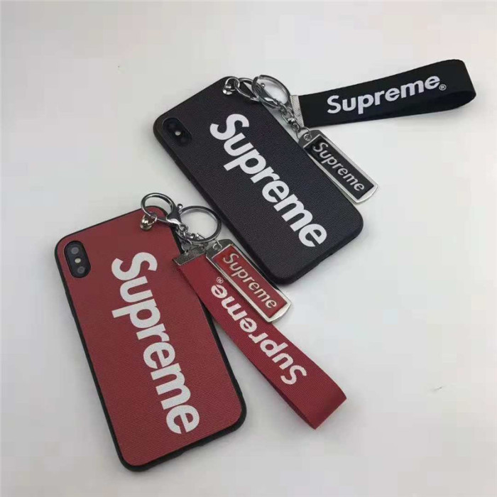 シュプリーム iphone xr/xs maxケース 個性設計 supreme iphone x/xsカバーキーボルダー付け 人気潮流 アイフォン10R/8plusケース カップルお勧め