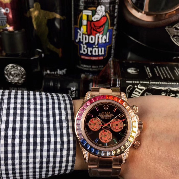 ロレックス（ROLEX）自動巻き デイトナ メンズ 時計 コピー RO-TSHM490-015