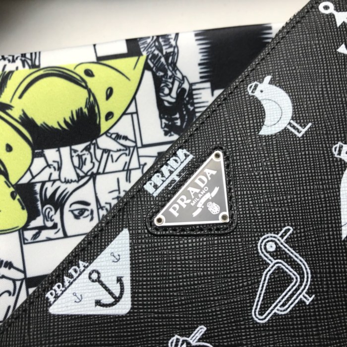 特N品 PRADA/プラダ 長財布 ラウンドファスナー式財布 2ML028-PA431
