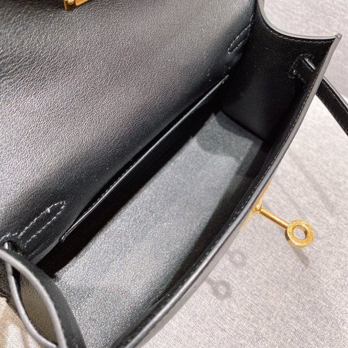 新品 エルメス 手作り 財布 セカンドバッグ MINIKELLY TA2001P-HE-21