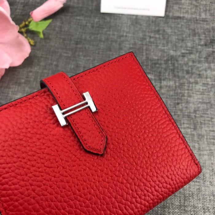 HERMES エルメス 牛革 TOGO 二つ折り財布 DZ2001P180-5120-01