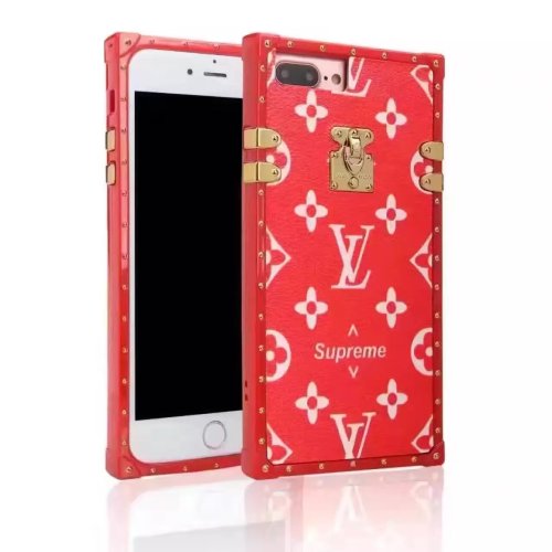 supreme iPhone xr/xs/xs maxケース LouisVuitton 春夏新作 ルイヴィトン＆シュプリーム コラボアイテム アイフォンx/8/xrプラスジャケットケース カップル