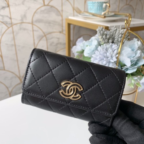 20SS シャネルCHANEL 二つ折り財布 コインケース JJX2002P140-84329-1