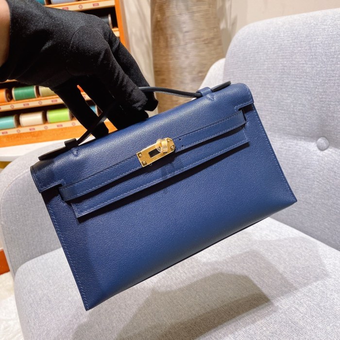 新品 エルメス 手作り 財布 セカンドバッグ MINIKELLY TA2001P-HE-16