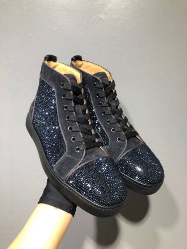 男女兼着 高品質 クリスチャン ルブタン スニーカー VIP-19P350-CL055