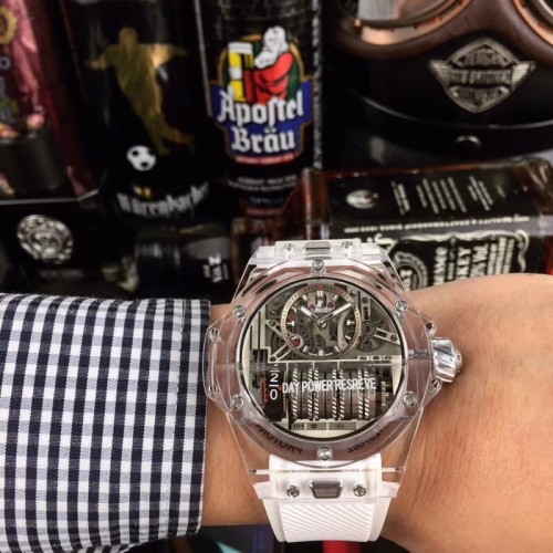 ウブロ(HUBLOT) メンズ 腕時計 自動巻き ビッグバン コピー 超美品 HU-TSH750-001