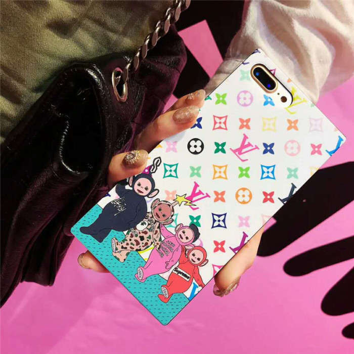 ルイヴィトン iphone xrカバー アイフォンxs/xs maxカバー ブランド カラフル おしゃれ iPhone x/7/ 8plusケース 人気 芸能人愛用