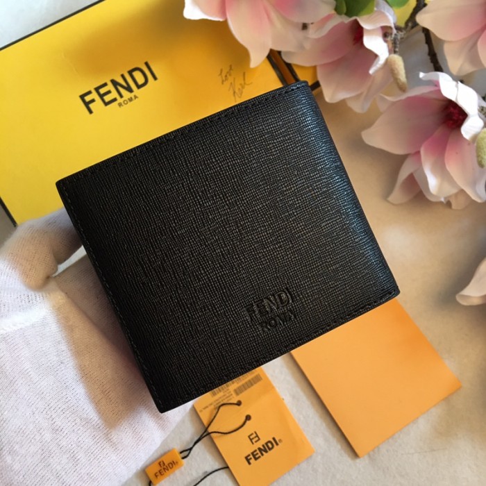 新作 FENDI/フェンディ メンズ 二つ折り短財布 FE19P110-FD05