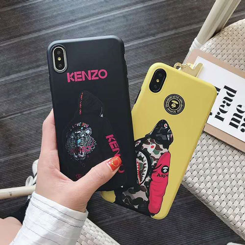 シュプリーム iphone xr/xs maxケース ブランド aape アイフォンテンアール/xs マックスカバー ステューシーiphone x/8plusケース kenzo iphone xs/xr カバー 人気ジャケット