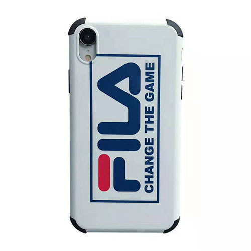 FILA iPhone XI/11ケース ブランド 人気 フェア iPhone XI max/11 proカバー スポーツ風 iPhone XR/XSケース 混色 個性潮流 おすすめ