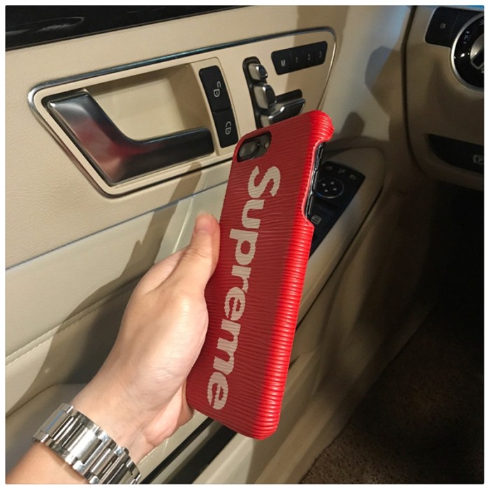 シュプリーム欧米風ブランド カップルタイプ アイフォン7/6s 携帯ケース iPhone7plus 硬いcase シンプル＆ファッション男女兼用