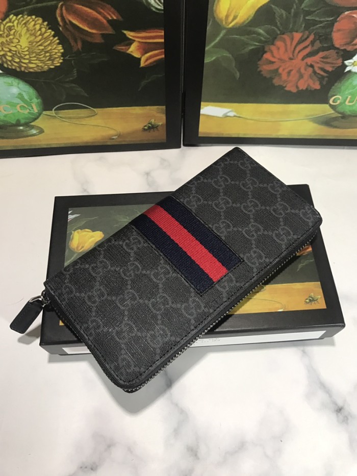通販 GUCCI グッチ 長財布 ラウンドファスナー式財布 408831-3