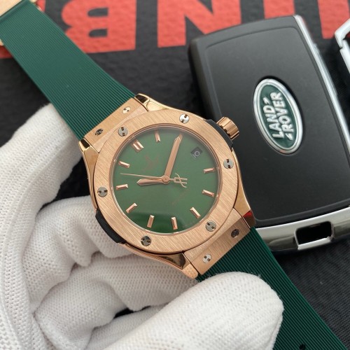 ウブロHUBLOT クラシックフュージョン レディース 21600振動 TSH2001P340-HU21