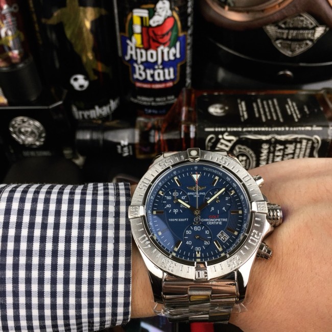 BREITLING ブライトリング 腕時計 クォーツ 43mm メンズ BR-TSH340-02