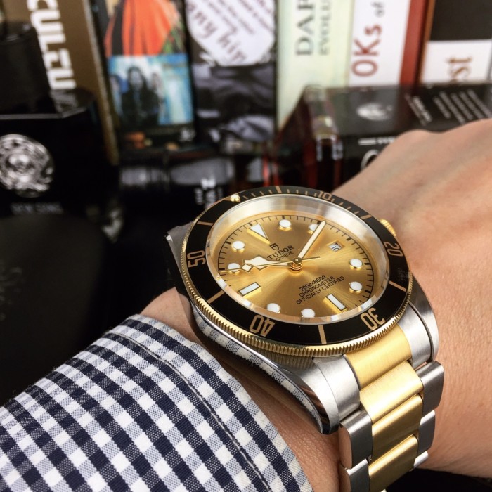 チュードル（TUDOR ）メンズ 時計 42mm 自動巻き 腕時計 TUD-TSH380-33