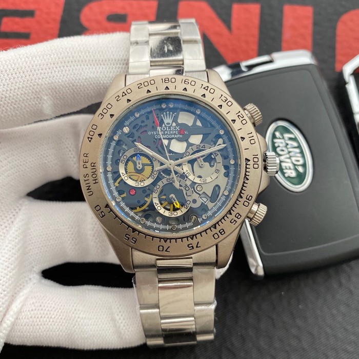 ロレックス デイトナ （ROLEX）多機能クォーツ TSH-2001P300-RO124