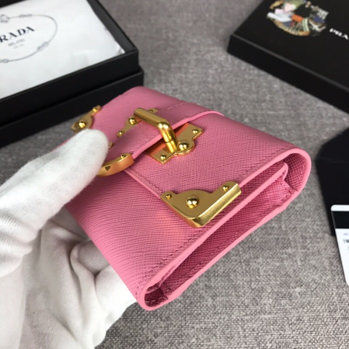 特N品通販 PRADA/プラダ 短財布 三つ折り財布 1MH840-PA384