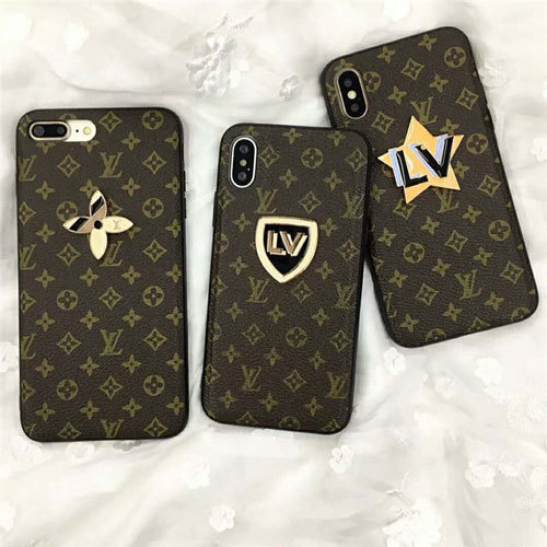 ルイヴィトン iphone xr/xs maxケース モノグラム アイフォンxs/xカバー 可愛い iphone 7/8plusケース ビジネス風