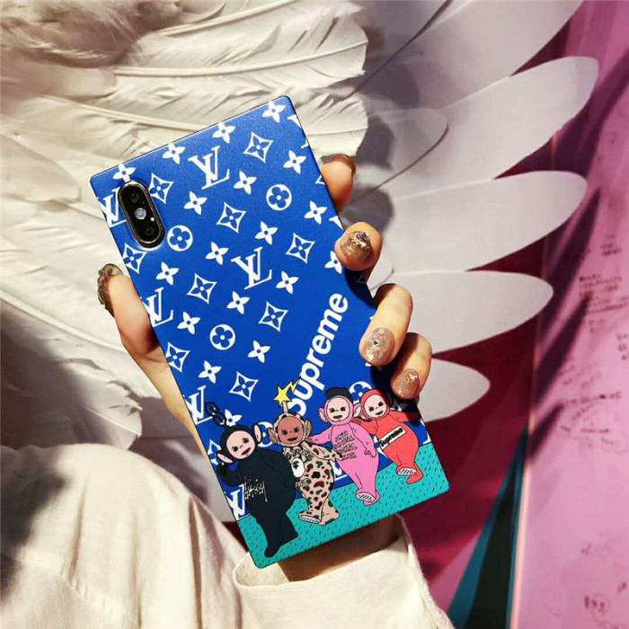 ルイヴィトン iphone xrカバー アイフォンxs/xs maxカバー ブランド カラフル おしゃれ iPhone x/7/ 8plusケース 人気 芸能人愛用