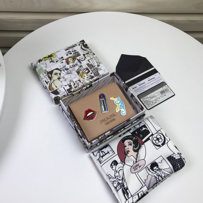 PRADA プラダ 特N品 激安 レディース 二つ折り財布 1MV204-PA370