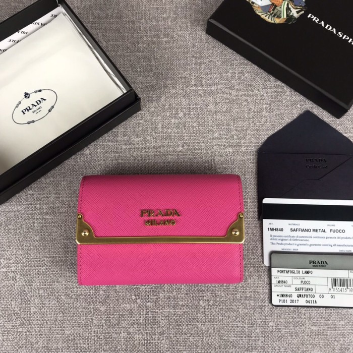 PRADA プラダ 特N品 激安 レディース 長財布 三つ折り財布 1MH132-PA377