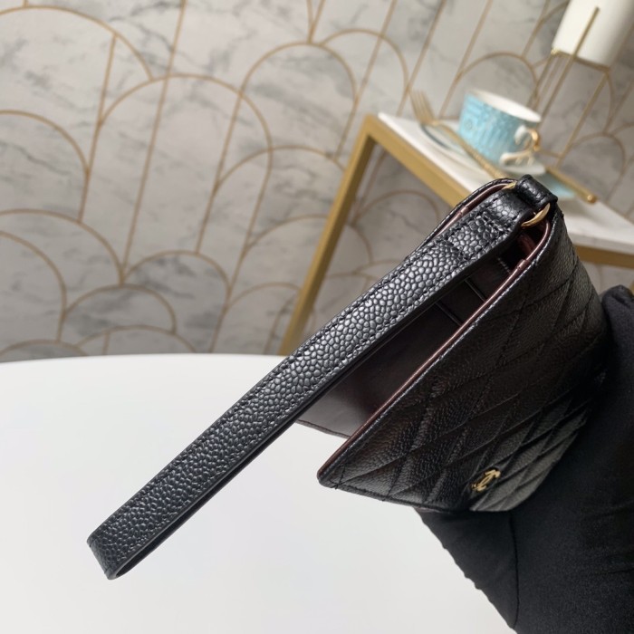 シャネルCHANEL Wホック長財布 セカンドバッグ JJX2002P260-70525-1
