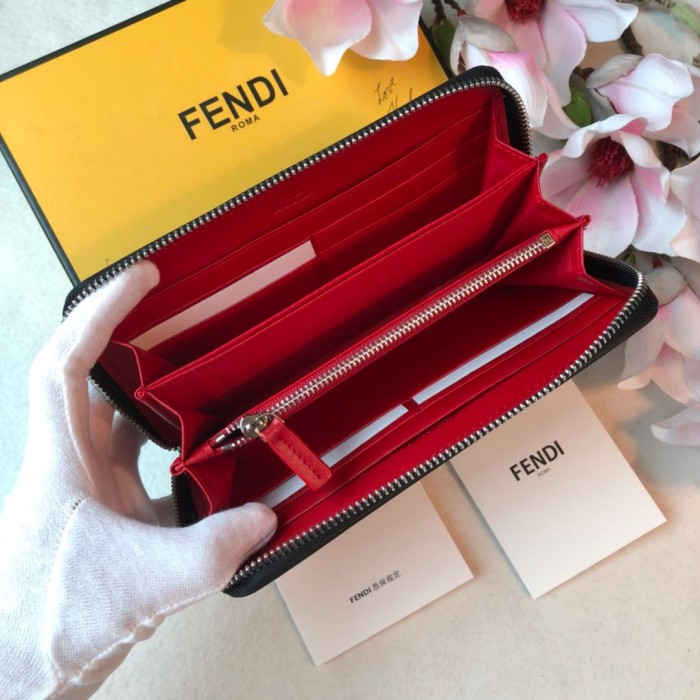 FENDI/フェンディ ラウンドファスナー式長財布 FE19P160-FD12
