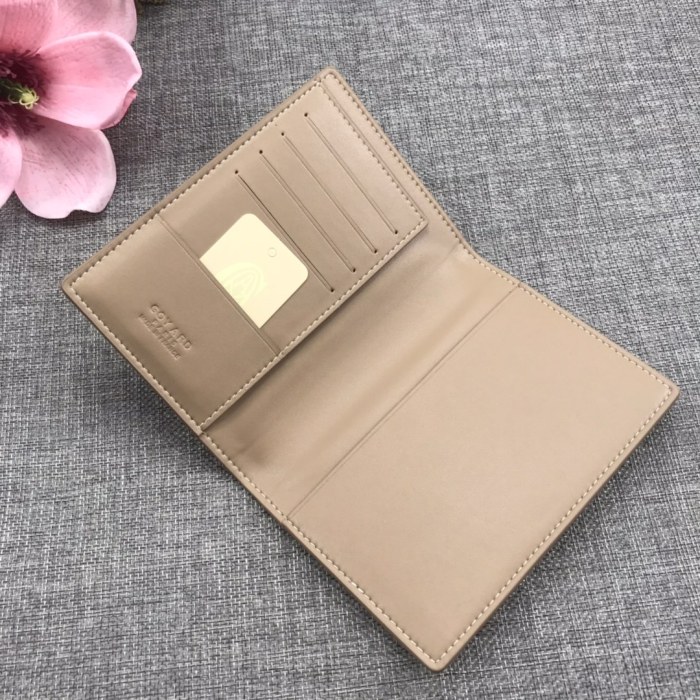 ゴヤール 人気新品 2つ折り札入れ パスケース付き GO19P50-GO345