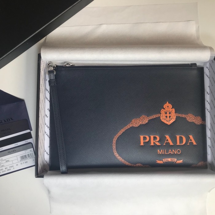 PRADA プラダ 人気商品激安 長財布 セカンドバッグ 2NG005-PA406