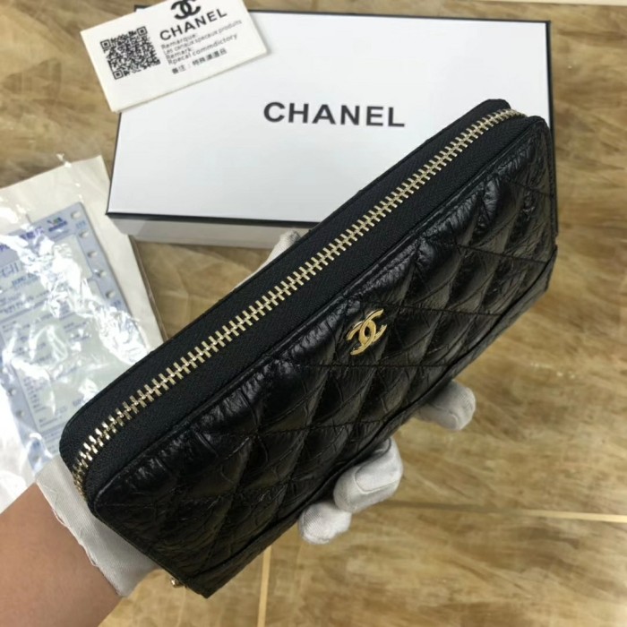 CHANEL(シャネル) 長財布 ラウンドファスナー式財布 852-361