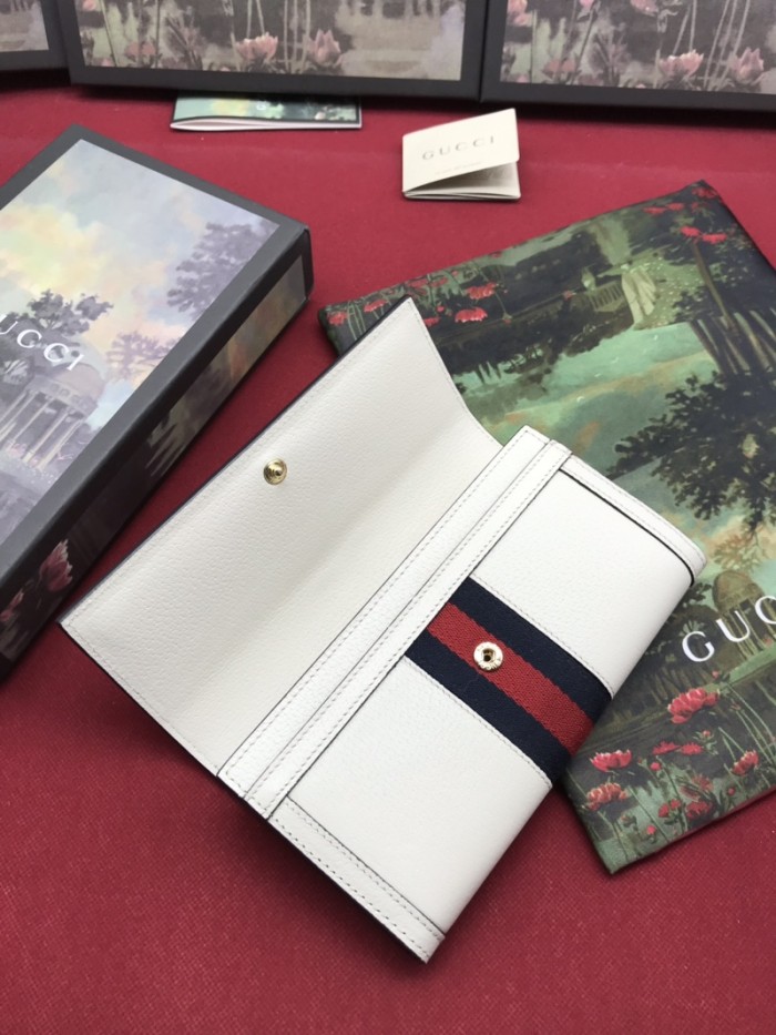 19SS美品 GUCCI グッチ 二つ折り長財布 長財布 通販 523153-2