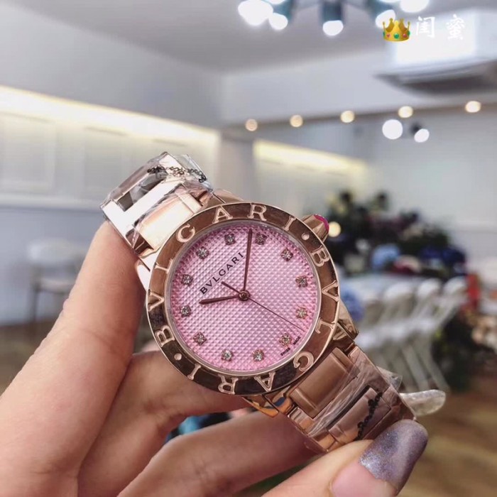 BVLGARI ブルガリ 腕時計 レディース LVECA時計 34mm BV-TSH230-043