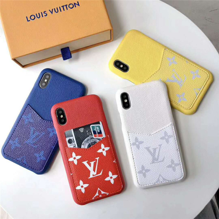 ルイヴィトン iphone xrケース iPhone xs/xs maxカバー ブランド 2019新作 おしゃれ 花柄 アイフォンx/7/8plusケース 人気 カード入れ 芸能人愛用