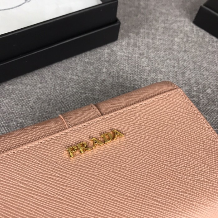新作特N品 PRADA/プラダ 短財布 三つ折り財布 1MH840-PA383