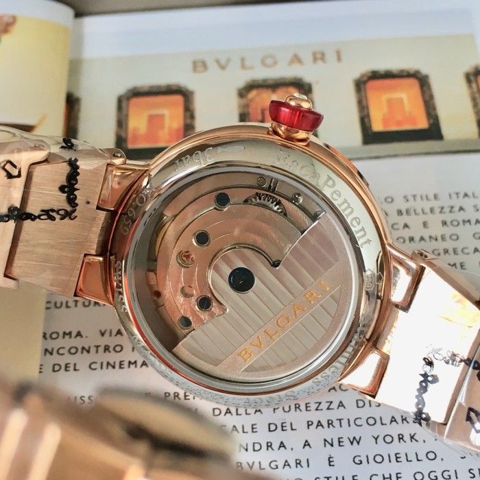 BVLGARI ブルガリ 時計 レディース 33mm 2019SS 自動巻き BV-SH-057