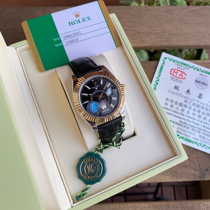 ロレックス ROLEX メンズ Asian2813 ムーブメント搭載 TSHM-2001P460-RO56