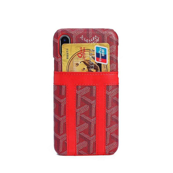 ゴヤールiPhone XI/XI MAXケース ブランド Goyard iPhone 11/11 proケース ファション アイフォンXR/ XSケース 混色 個性 カード入れ