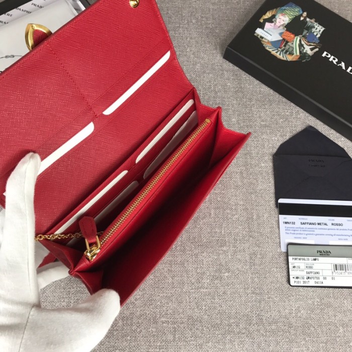 PRADA プラダ 特N品 激安 レディース 長財布 ２つ折財布 1MH132-PA390