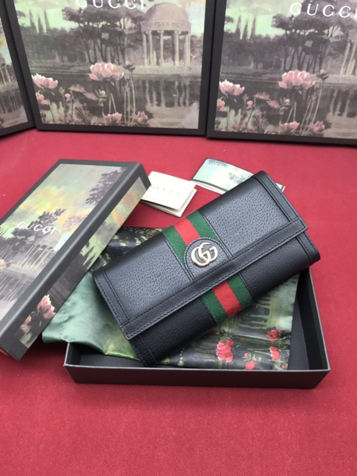 19SS美品 GUCCI グッチ 二つ折り長財布 長財布 通販 523153-1